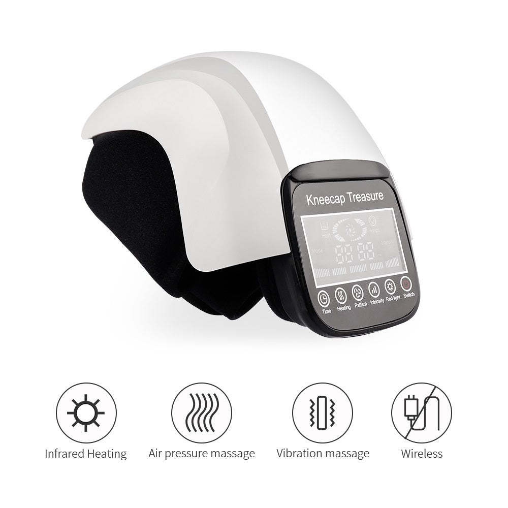 Electric Knee Massager with Air Pressure & Vibration - for Joint Comfort