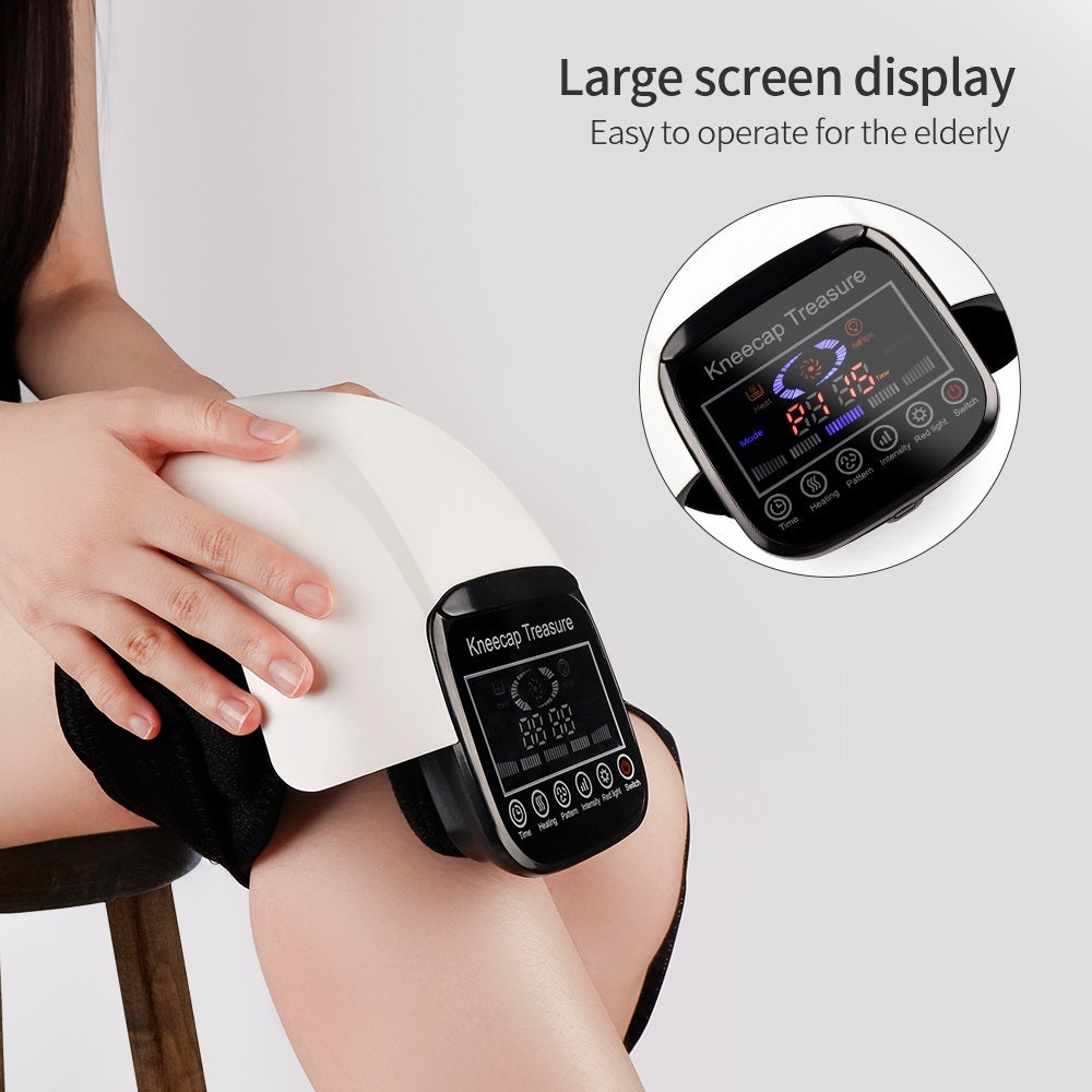 Electric Knee Massager with Air Pressure & Vibration - for Joint Comfort