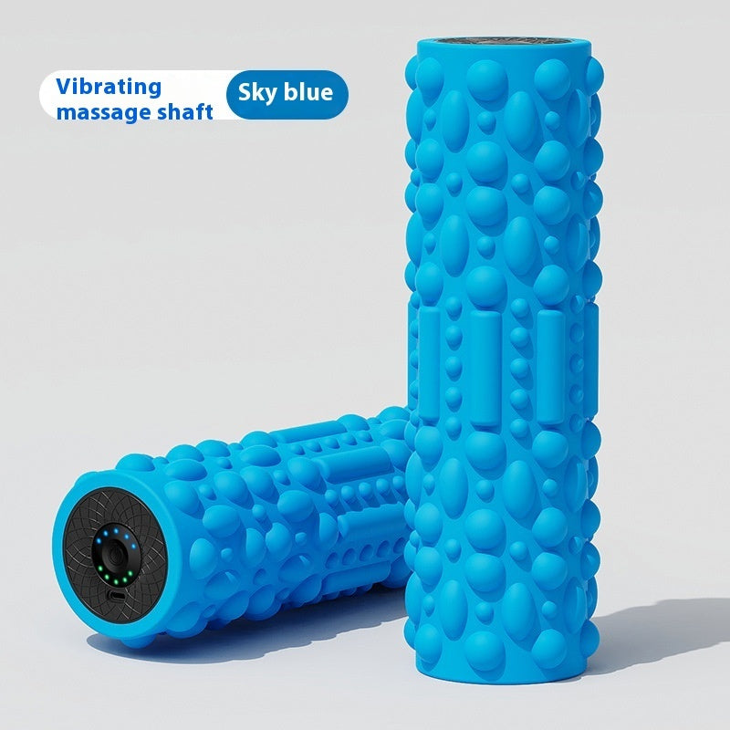Portable Vibrating Foam Roller for Relaxed Muscles & Tension Relief